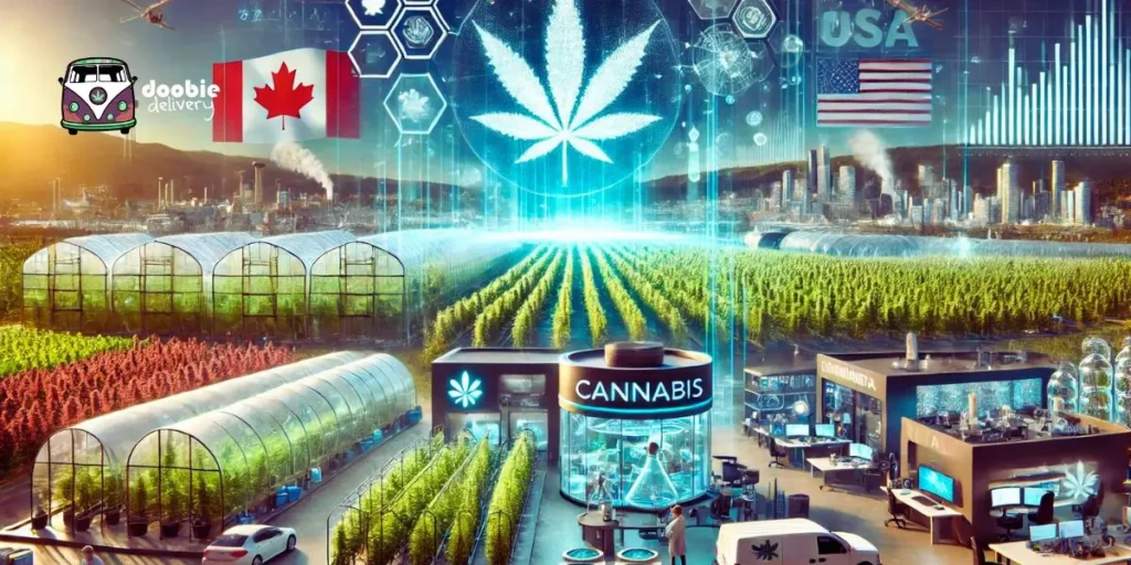 Cannabis industry predictions for the next decade in Canada and USA