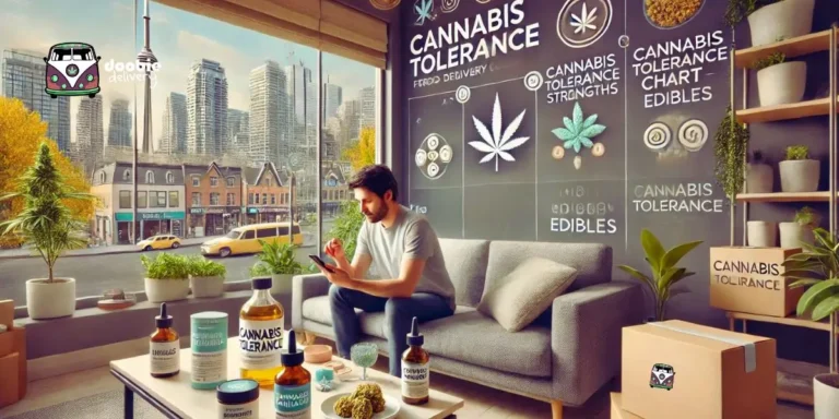 Understanding Cannabis tolerance: Tips for Toronto delivery customers