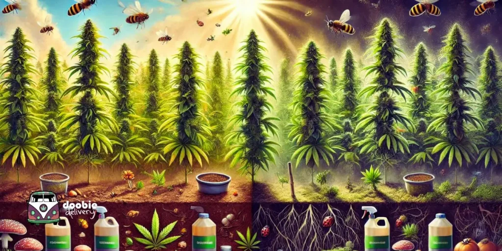 Organic vs. Non-Organic Cannabis: What you Need to know for the best experience