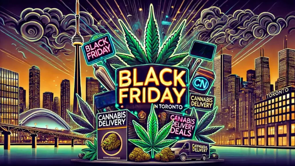 Top Cannabis Delivery Deals in Toronto for Black Friday 2024