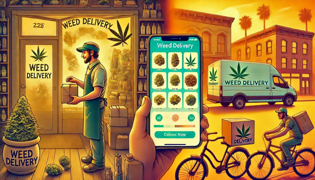 The evolution of Weed Delivery: From Budtenders to Apps