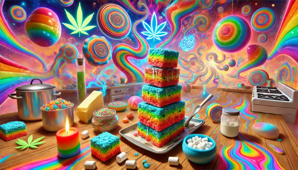 Easy THC-Infused Rice Krispies treats Recipe: A delicious and potent treat