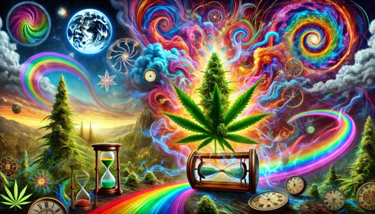 Cannabis could take you back in time?