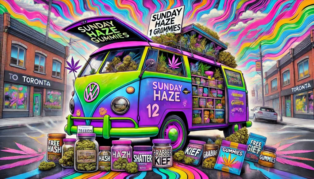 Sunday Haze: 1 gummies