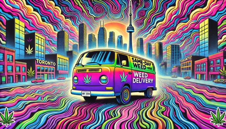 same-day weed delivery in Toronto East