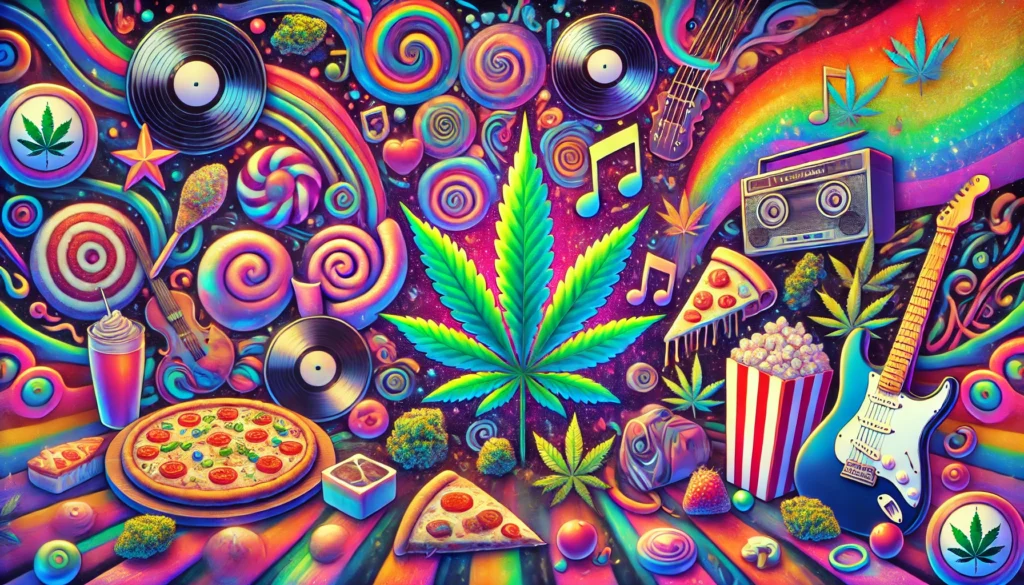 Cannabis Pairings: How to Match Strains with Food, Music, and Movies
