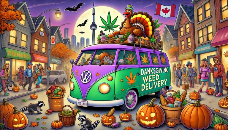 HAPPY DANKSGIVING: The Ultimate Stoner's Guide to Enjoying Weed on Thanksgiving
