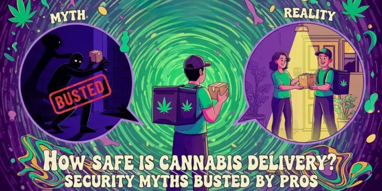 How Safe Is Cannabis Delivery? Security Myths Busted by Pros