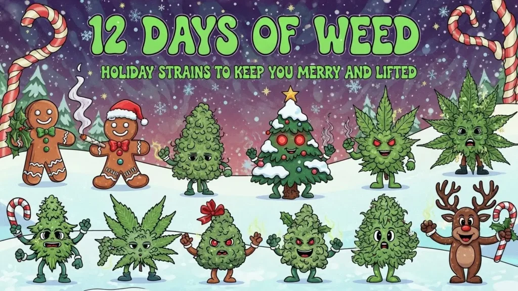 12 Days of Weed: Holiday Strains to Keep You Merry and Lifted