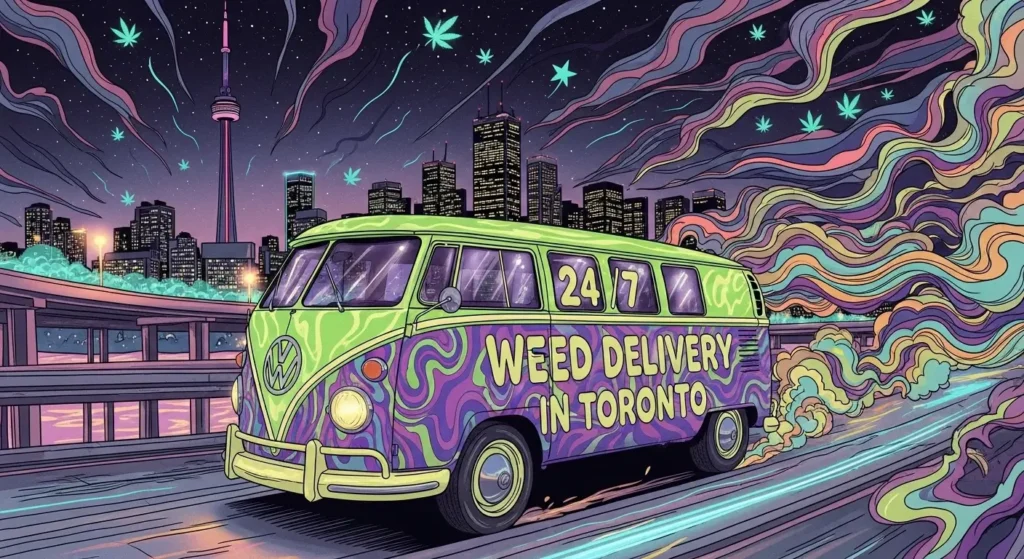 24/7 Weed Delivery in Toronto: Who's Really Open All Night?