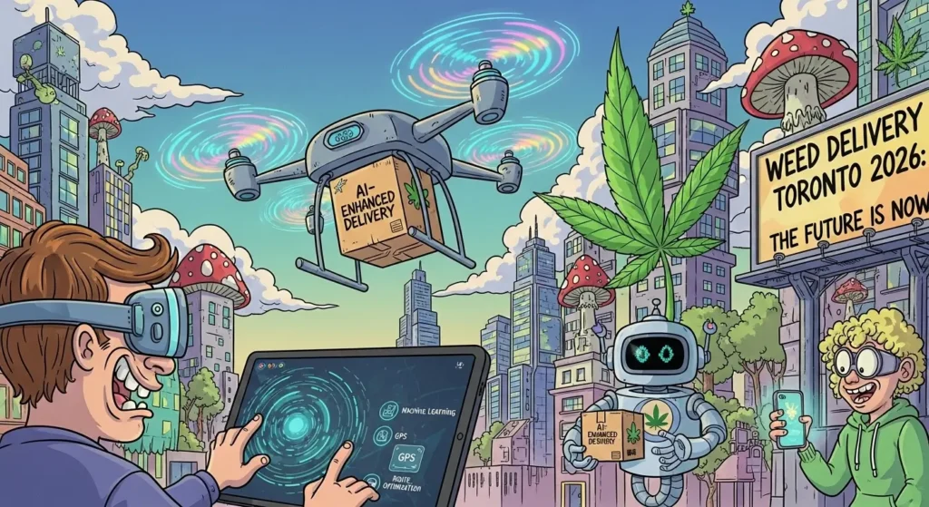 How Weed Delivery in Toronto is Evolving with Tech in 2026