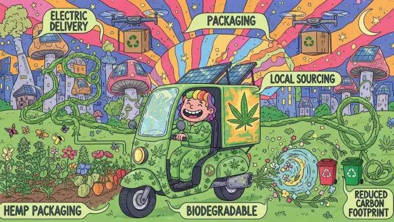 10 Ways to Make Weed Delivery More Sustainable & Eco-Friendly