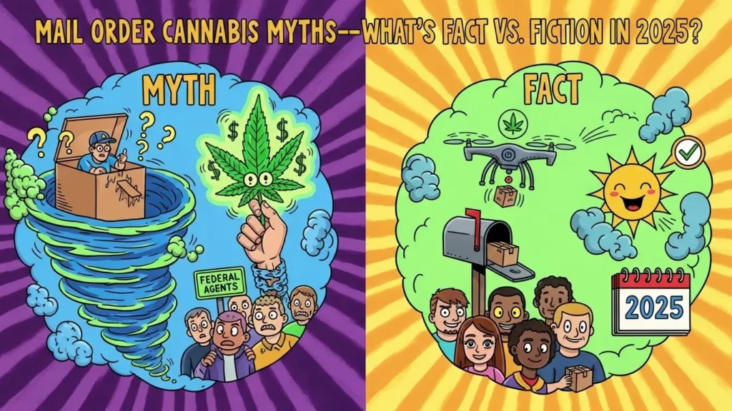 Mail Order Cannabis Myths—What’s Fact vs. Fiction in 2025?