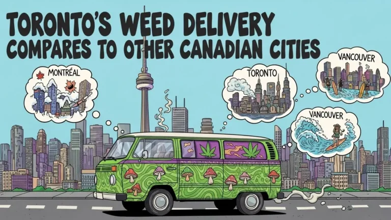 How Toronto’s Weed Delivery Compares to Other Canadian Cities