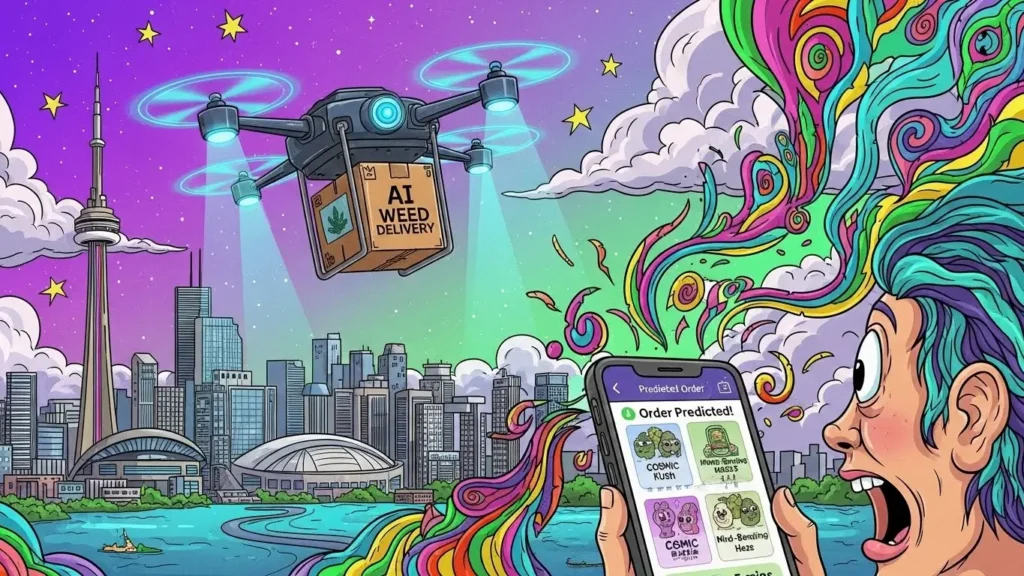 AI-Powered Weed Delivery: Predicting Your Order Before You Make It in Toronto