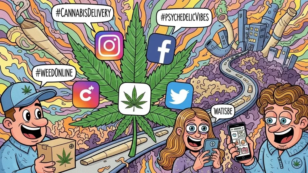 Social Media Strategies for Cannabis Delivery 2026