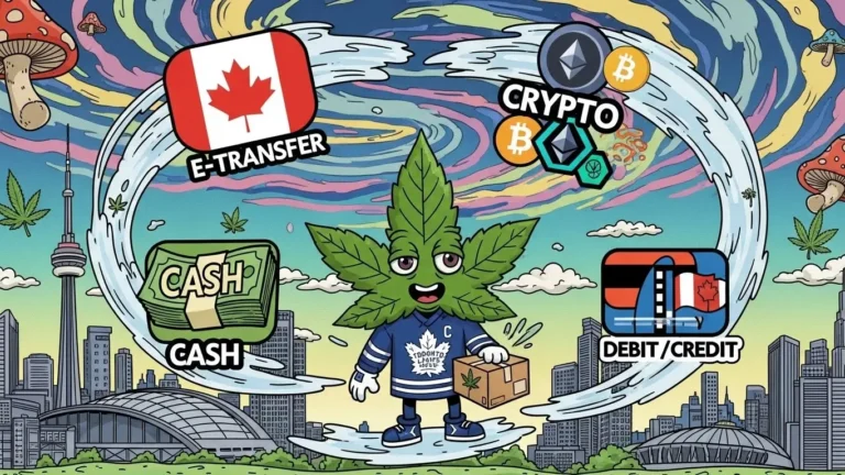 What to Know About Paying for Weed Delivery in Toronto (E-Transfer, Crypto, More)