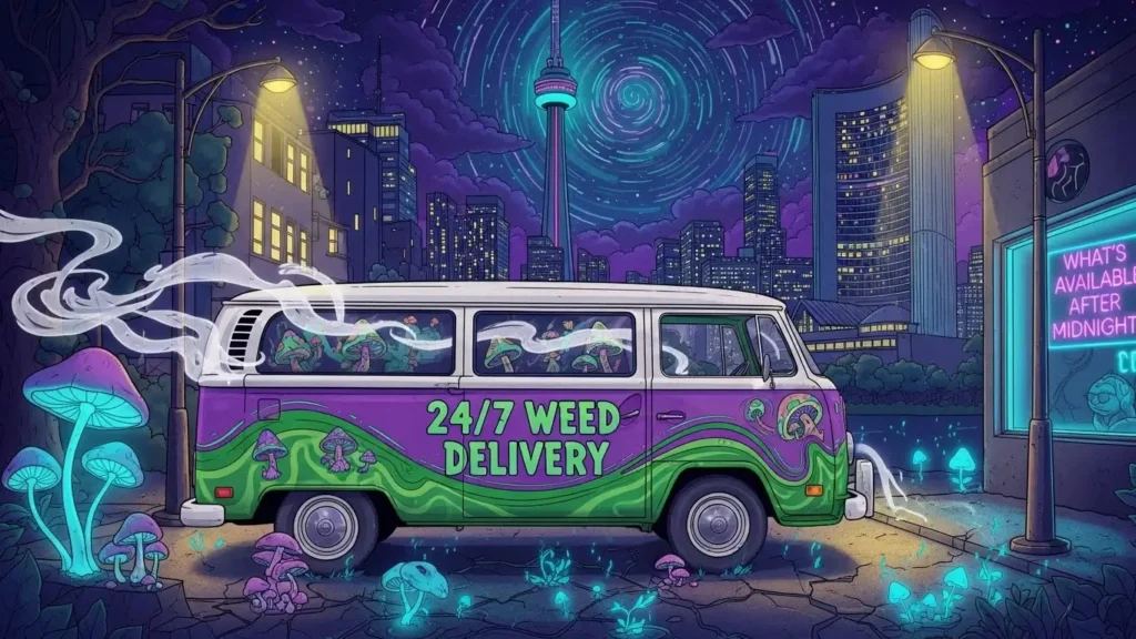 24/7 Weed Delivery: What's Available After Midnight in GTA?