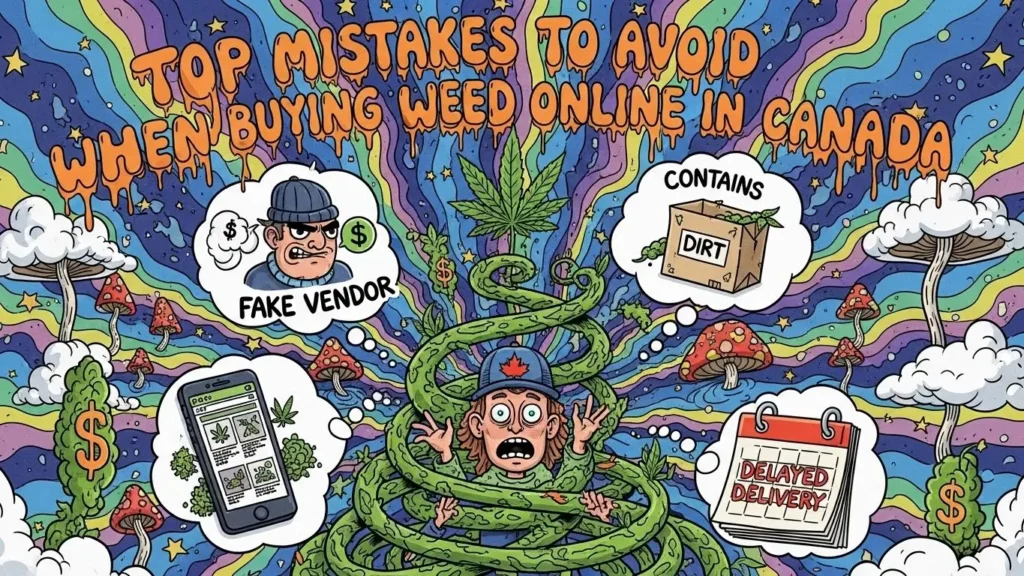 Top Mistakes to Avoid When Buying Weed Online in Canada