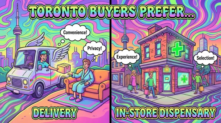 Weed Delivery vs In-Store Dispensary: What Toronto Buyers Prefer in 2026