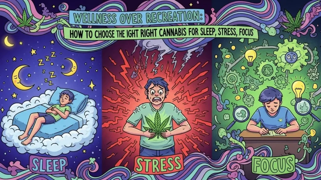 How to Choose the Right Cannabis for Sleep, Stress, and Focus in 2026