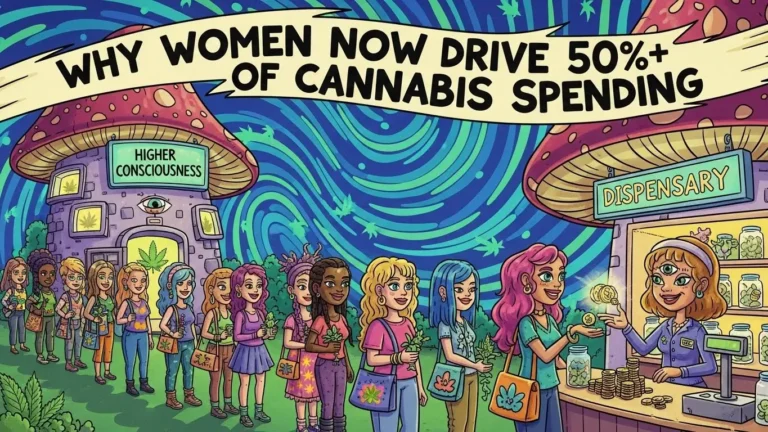 Why Women Now Drive 50%+ of Cannabis Spending