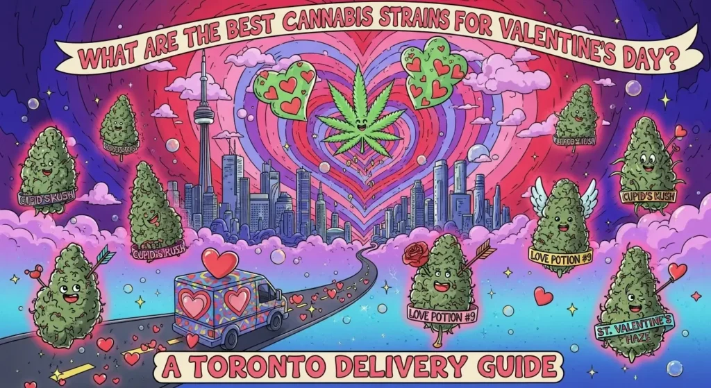 What Are the Best Cannabis Strains for Valentine's Day? A Toronto Delivery Guide