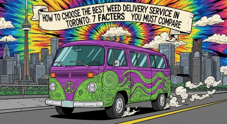 How to Choose the Best Weed Delivery Service in Toronto: 7 Factors You Must Compare