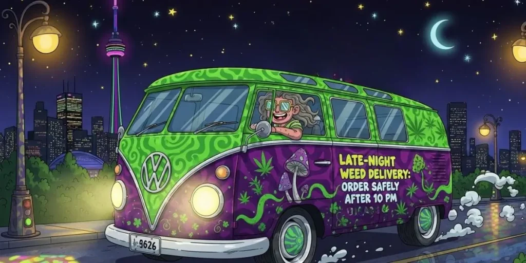 Late-Night Weed Delivery in Toronto: Where to Order Safely After 10 PM in 2026