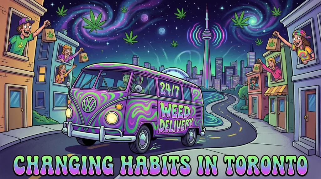 How 24/7 Weed Delivery Is Changing Cannabis Buying Habits in Toronto