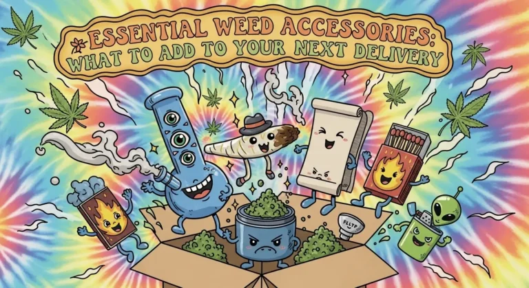 Essential Weed Accessories: What to Add to Your Next Delivery