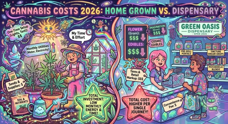 Home Grow vs. Dispensary: The 2026 Cost Breakdown for Smart Cannabis Consumers