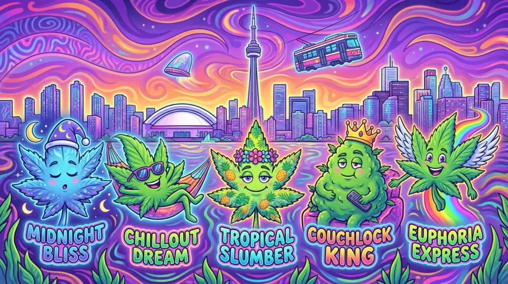 Top 5 Indica Strains You Can Order Online (Toronto Edition)