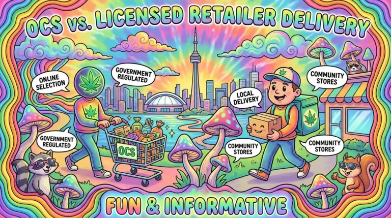 OCS vs Licensed Retailer Delivery in Toronto: What’s the Difference?