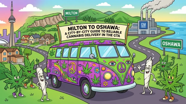 Milton to Oshawa: A City-by-City Guide to Reliable Cannabis Delivery in the GTA