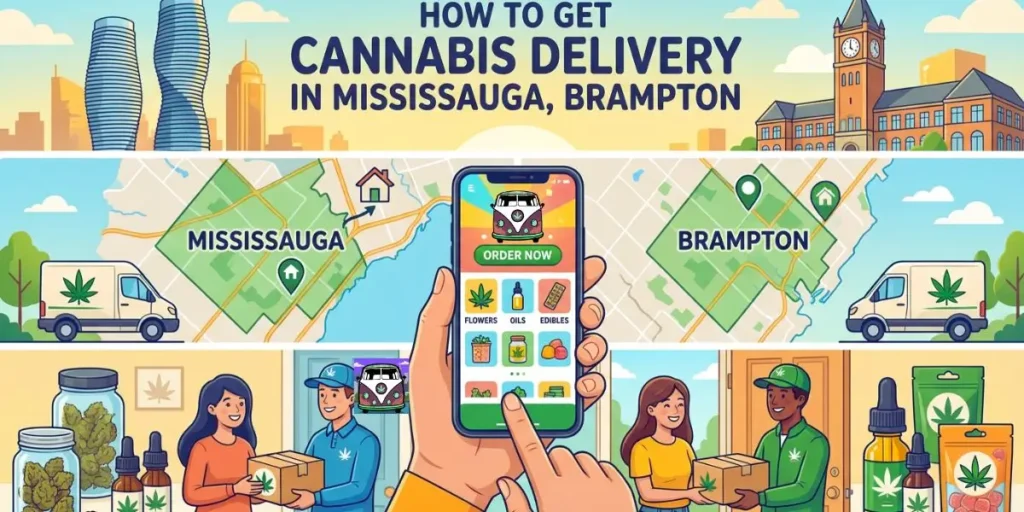 How to Get Cannabis Delivery in Mississauga, Brampton & the GTA