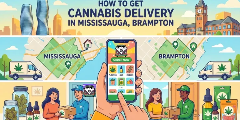 How to Get Cannabis Delivery in Mississauga, Brampton & the GTA