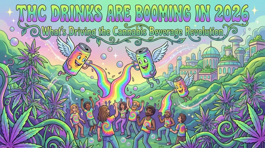 THC Drinks Are Booming in 2026: What's Driving the Cannabis Beverage Revolution