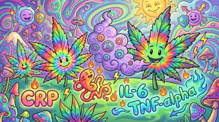 Cannabis and Inflammatory Markers: CRP, IL-6, and TNF-Alpha Research