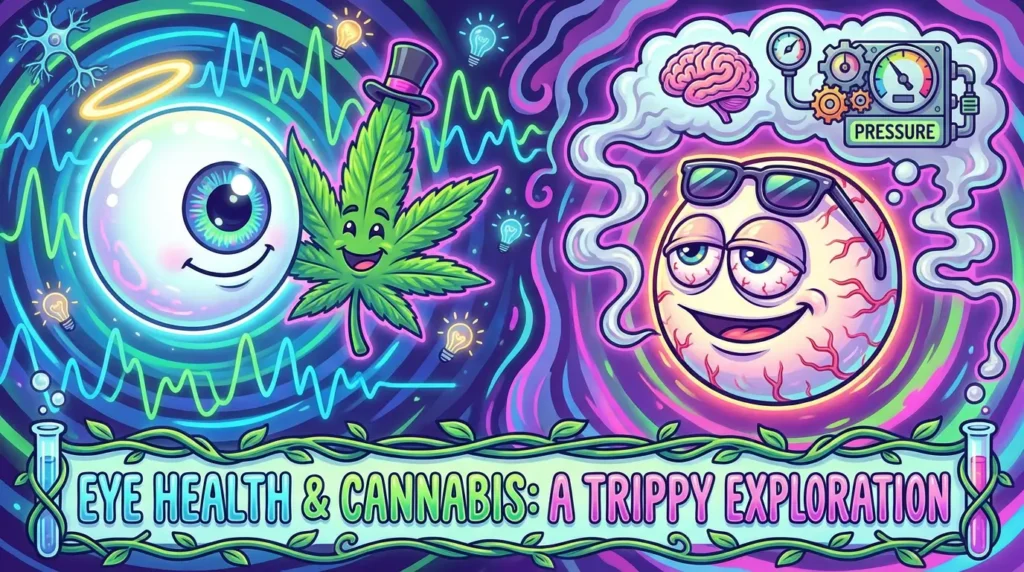 Cannabis and Eye Health: The Science Behind Vision, Pressure, and Red Eyes