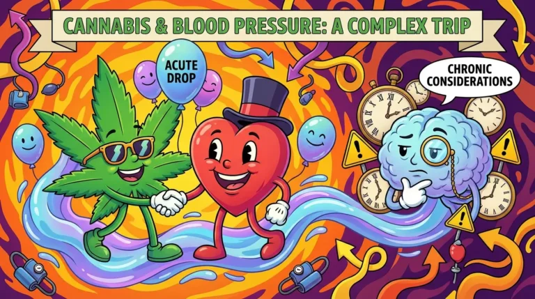 Cannabis and Blood Pressure: Acute vs Chronic Effects and Hypertension Implications