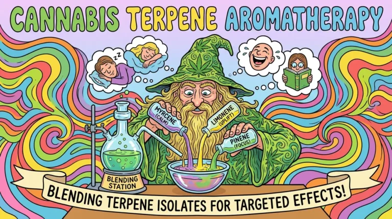 Cannabis Terpene Aromatherapy: Blending Terpene Isolates for Targeted Effects