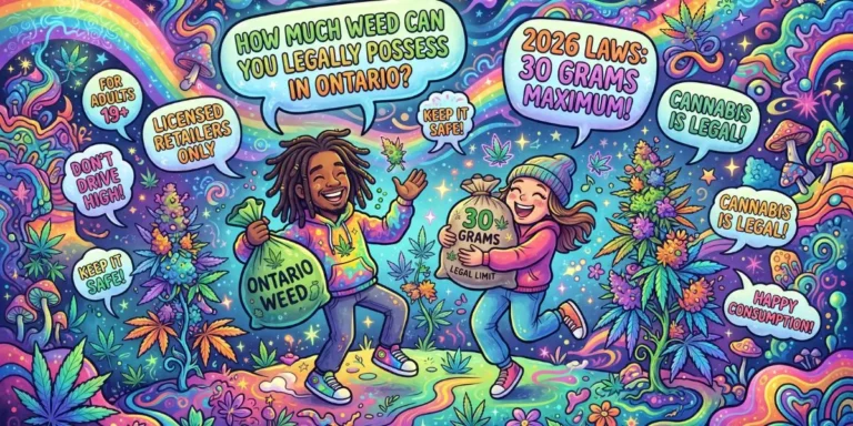 How Much Weed Can You Legally Possess in Ontario? (2026 Laws)