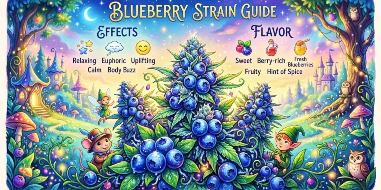 Disney Blueberry Strain Guide: Effects, Flavor & THC Levels [2026]