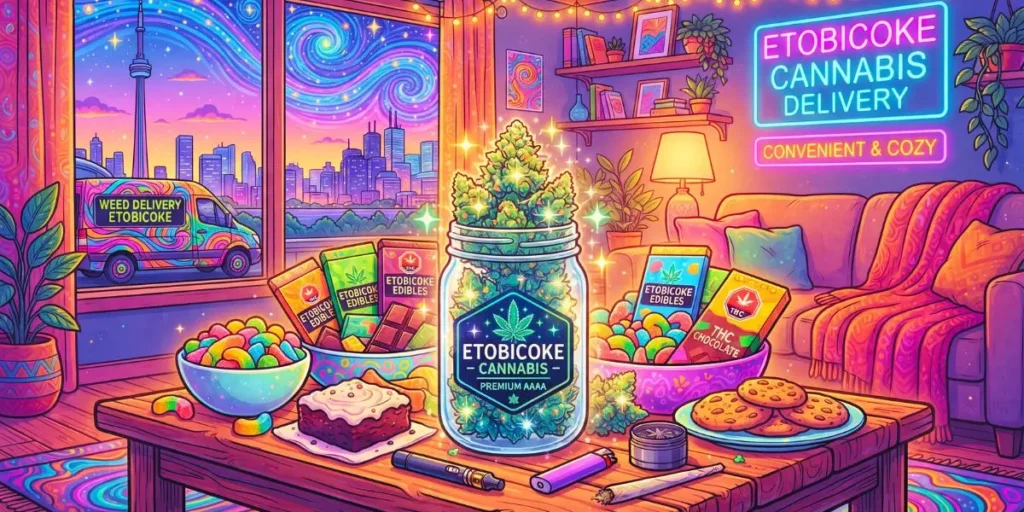 Weed Delivery Etobicoke: AAAA+ Flower, Edibles & Concentrates Near You