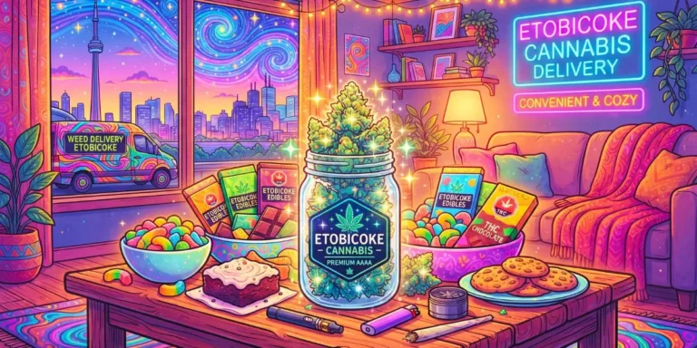 Weed Delivery Etobicoke: AAAA+ Flower, Edibles & Concentrates Near You