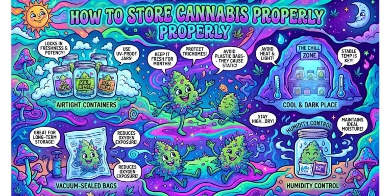 How to Store Cannabis Properly: Keep Your Weed Fresh for Months