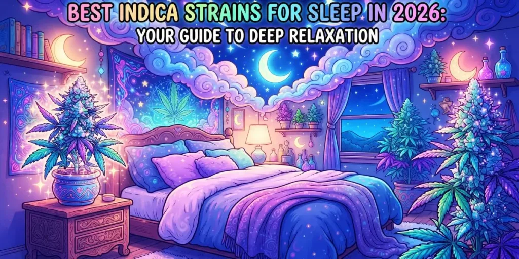 Best Indica Strains for Sleep in 2026: Your Guide to Deep Relaxation