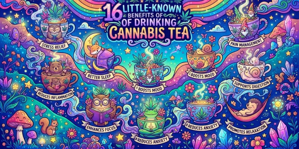 16 Little-Known Benefits of Drinking Cannabis Tea: Effects, Uses, and How to Make It