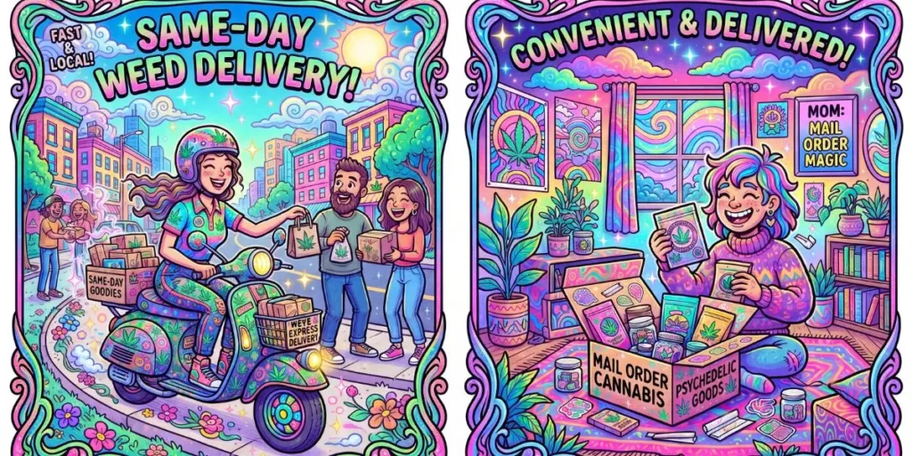Same-Day Weed Delivery vs. Mail Order Cannabis: Which Should You Choose?